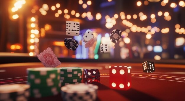 win123 live-dealer studio with professional croupiers running blackjack and roulette tables
